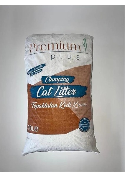 Kedi Kumu Aktif Karbonlu 10 Lt, Topaklanan, Kokusuz,%99,5 Tozsuz, Yüksek Emicilik