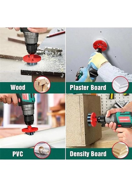 Delik Testeresi Seti Kutu Matkabı 7 Testere Çelengi ve 5 indirimleri