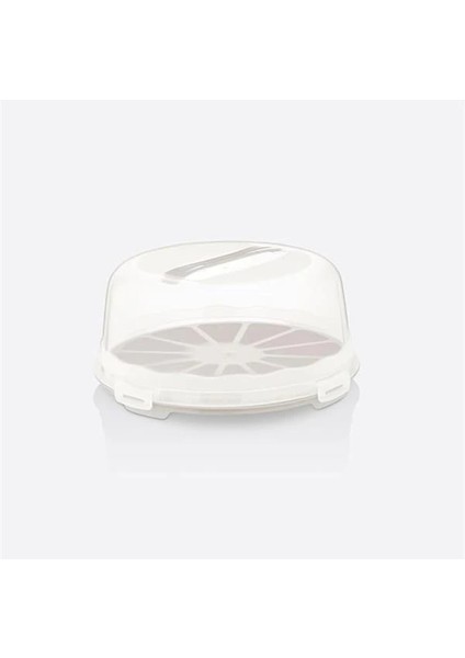 Kek Taşıma Kabı, Bpa Içermeyen Plastik, Saplı ve Kilitli Kek Fanusu, Taşınabilir ve