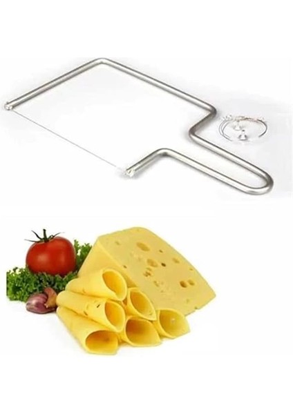 Paslanmaz Peynir Dilimleyici Peynir Kesme Dilimleme 1 Adet Yedek Telli indirimleri