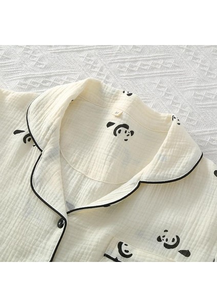 Organik Pamuk Müslin Kumaş Pijama Takımı (3'lü) modelleri