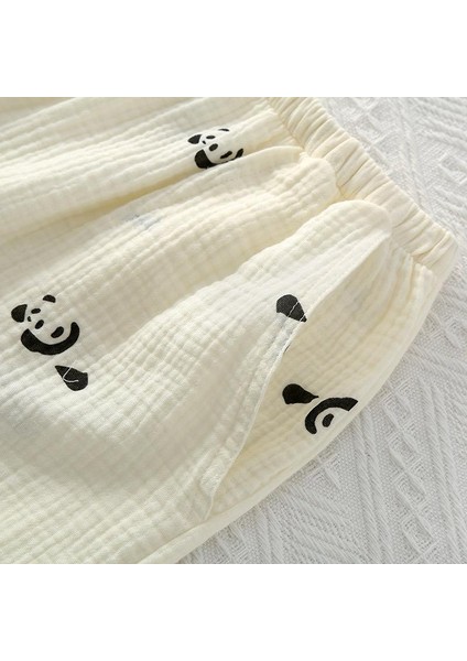 Organik Pamuk Müslin Kumaş Pijama Takımı (3'lü) fırsatları