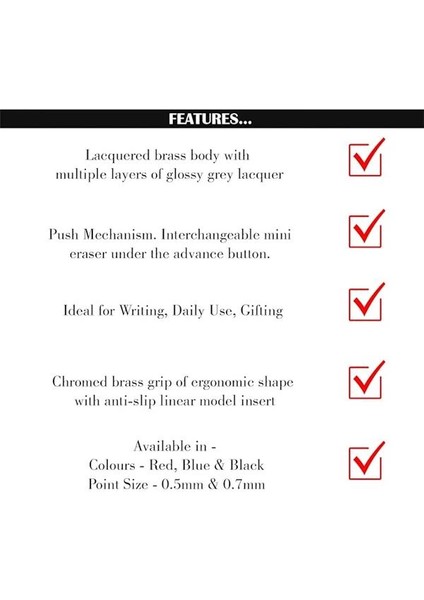 Office Pros Mekanik Kurşun Kalem Gümüş 0.5 mm fiyatları