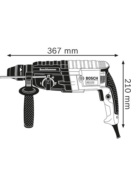 Gbh 240 Kırıcı Delici (790 W, 2,8 Kg, 2,7 J, Betonda Delme Çapı: 24 Mm) fiyatları