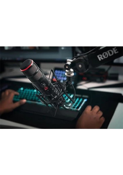 Rode x XDM-100, Streaming ve Gaming Için Dinamik Dsp Destekli Dinamik USB Mikrofon