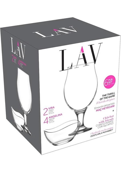 Lav Pub 6'lı Bira Seti