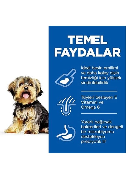 Hill's Scıence Plan Hassas Mide & Deri Yetişkin Küçük ve Mini Irk Tavuklu Köpek Maması 1.5 kg modelleri