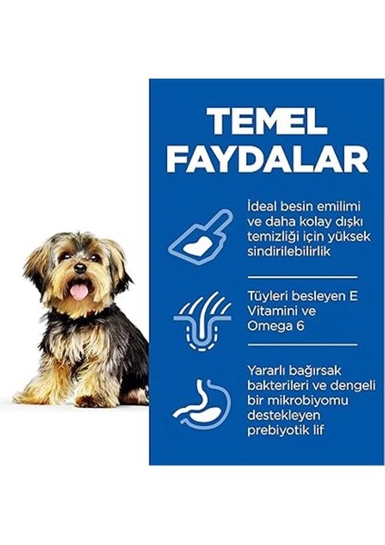 Hill's Scıence Plan Hassas Mide & Deri Yetişkin Küçük ve Mini Irk Tavuklu Köpek Maması 1.5 kg