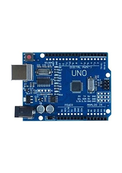 Arduino Uyumlu Uno R3 Klon USB Kablo Hediyeli - (Usb Chip CH340)