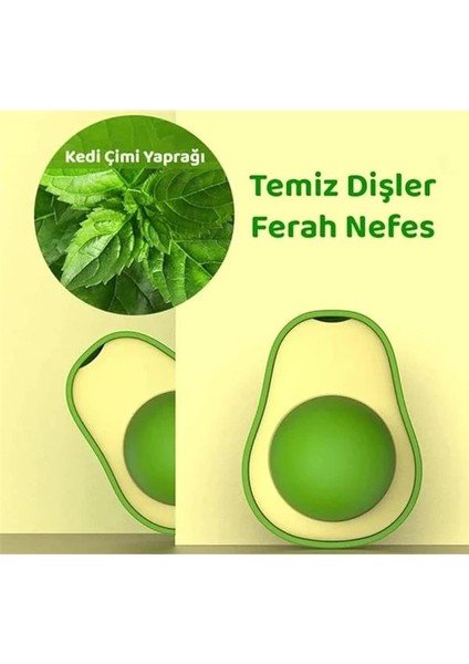 Avokado Kedi Nanesi Kedi Otu Topu Kedi Oyuncağı Yapışkanlı Catnip modelleri