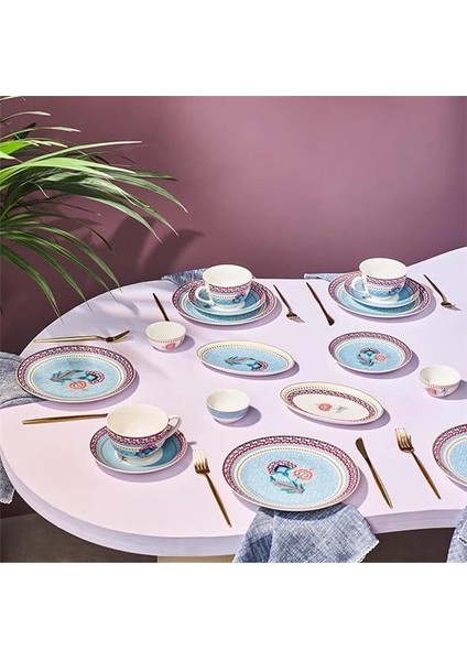 Spello Blue 26 Parça Kahvaltı Seti Rnd indirimleri