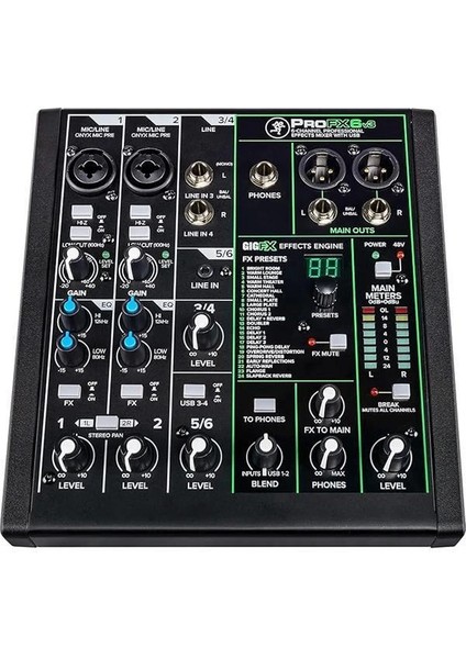 Profx6 V3 6-Kanal USB Deck Mikser