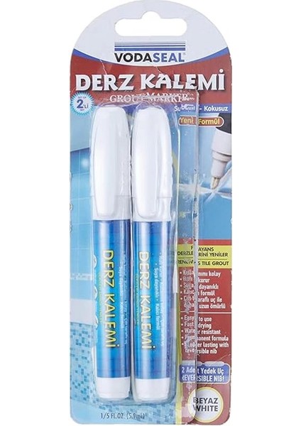 2li Derz Kalemi Beyaz