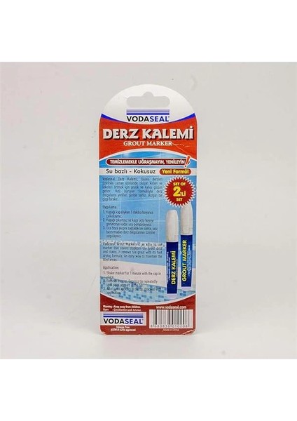 2li Derz Kalemi Beyaz