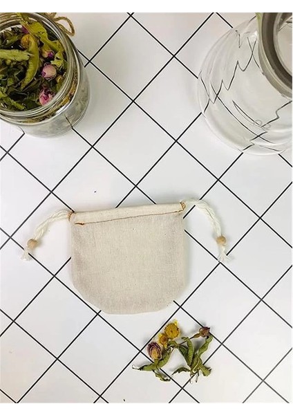 Yıkanabilir Kumaş Çay Kesesi - Organik, EKOLOJIK,%100 Ham Ağartılmamış Ham Pamuk fiyatları