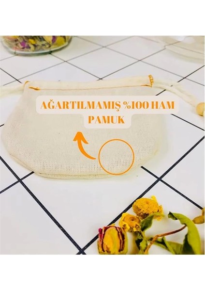 Yıkanabilir Kumaş Çay Kesesi - Organik, EKOLOJIK,%100 Ham Ağartılmamış Ham Pamuk modelleri