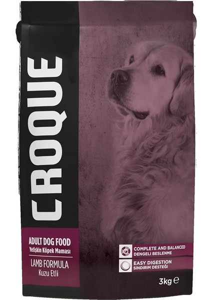 Kuzulu Yetişkin Köpek Maması 3kg