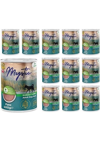 Yetişkin Köpek Kuzulu Pate 400 gr x 12 Adet fiyatları