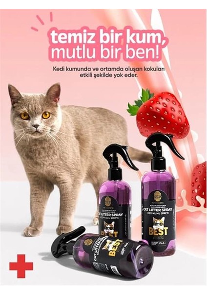 Pet Cosmetic Kedi Kumu Spreyi 400 ml | Topaklanma Yapmayan Kedi Kumu Koku Giderici Sprey indirimleri