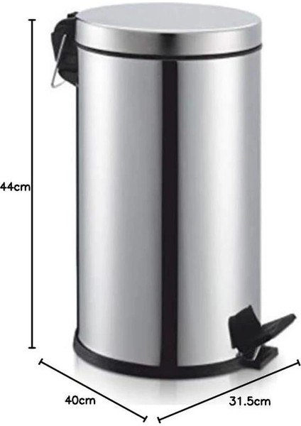 04529 Pedalli Çöp Kovasi - 30 Litri