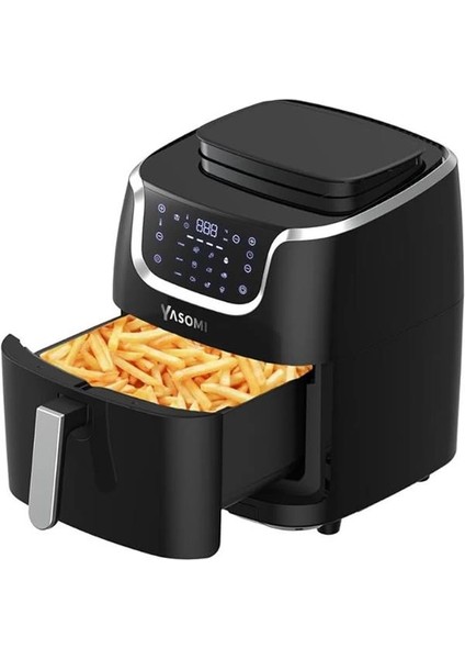 Y77 Xxl Buharli Airfryer Fritöz 7lt 1700W Siyah ( Türkiye Garantili) fiyatları