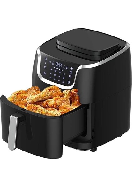 Y77 Xxl Buharli Airfryer Fritöz 7lt 1700W Siyah ( Türkiye Garantili) modelleri