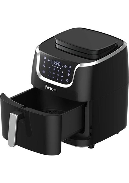 Y77 Xxl Buharli Airfryer Fritöz 7lt 1700W Siyah ( Türkiye Garantili)