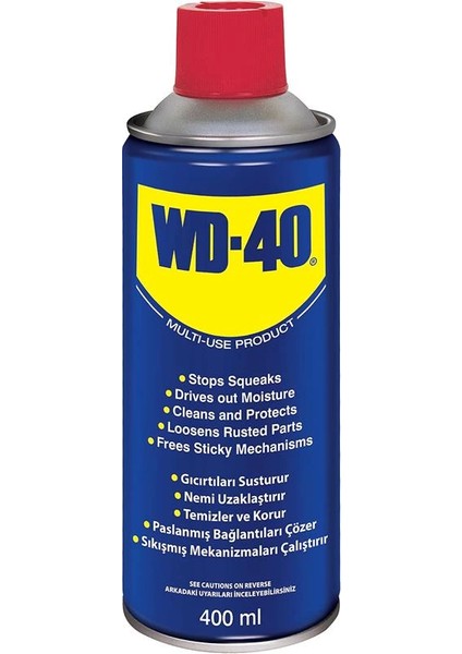 Wd-40, Çok Amaçlı Sıvı, Binlerce Uygulama Için Yağ Çözücü, Pas Sökücü, Makine ve Elektrikli Cihazlar