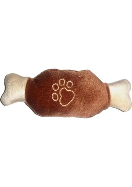 Peluş Sevimli Biftek Kedi Oyuncağı, Catnip Kedi Zeka Geliştirici, Sakinleştirici