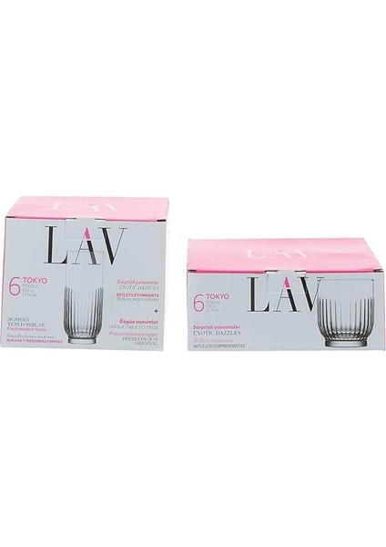 , Tokyo 12'li Bardak Seti, 8692952211317, Şeffaf fırsatları