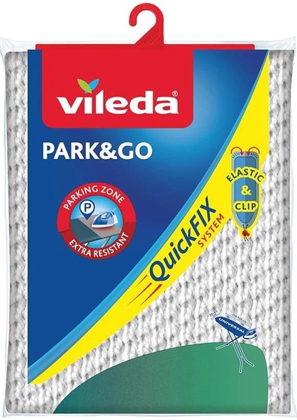 Quickfix Park&go Ütü Masası Kılıfı, Universal Ebat 110X130 cm