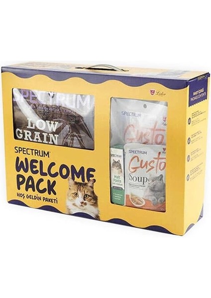 Low Grain Somon ve Hamsi Kısırlaştırılmış Yetişken Kedi Maması 2 kg - Başlangıç Paketi