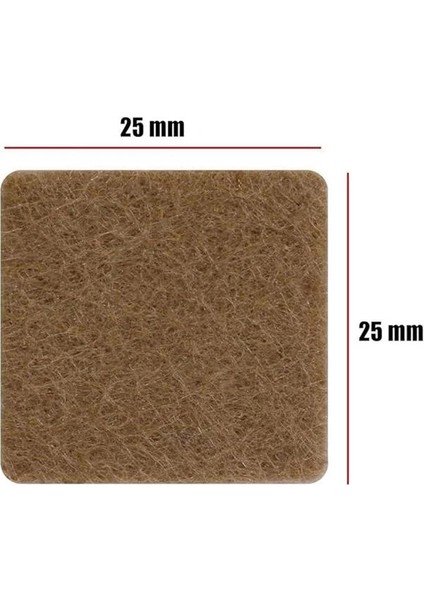 Pacific Mobilya Keçesi,kendinden Yapışkanlı Zemin Koruyucu Kahverengi (25X25MM) modelleri