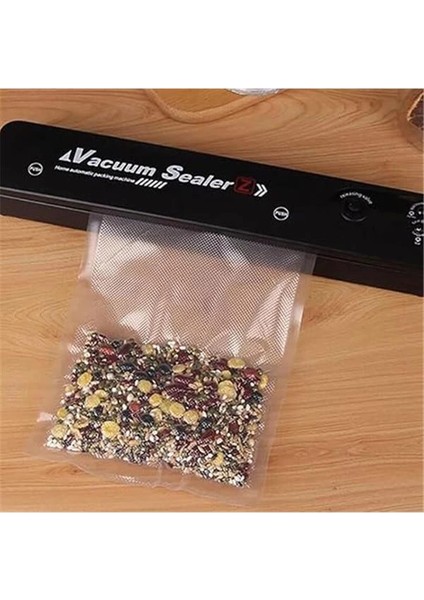Aet Vacuum Sealer Ev Tipi Vakumlama ve Yapıştırma Makinesi + 10 Adet Vakum Poşeti