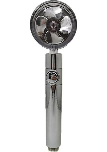 Mayaglory Turbo Stoplu Tasarruflu Masaj Etkili Silver El Duşu, Metal