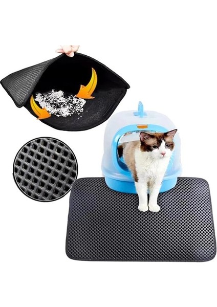 Elekli Kedi Kumu Paspası Kedi Köpek Tuvalet Önü Paspas Kedi Köpek Matı Elekli Kedi Kumu