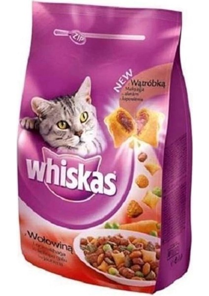 Biftekli ve Havuçlu Yetişkin Kedi Maması 1,4 kg