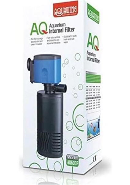 Aquawıng Iç Filtre 20W 1200L/H modelleri