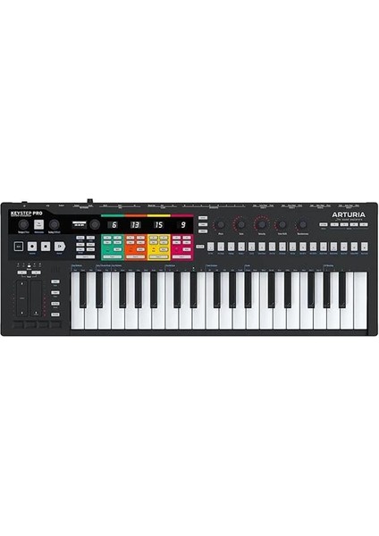 Keystep Pro Black Klavye