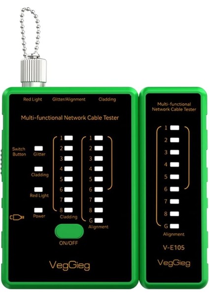 Multi Fonksiyonel Fiber Optik RJ45 Network Ethernet Ağ Kablo Test Cihazı fiyatları