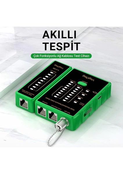 Multi Fonksiyonel Fiber Optik RJ45 Network Ethernet Ağ Kablo Test Cihazı modelleri