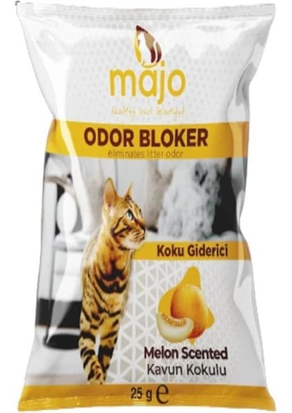 Majo Kavun Özlü Doğal Kedi Kumu Koku Giderici Temizleyici