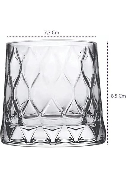 Paşabahçe, Leafy Bardak 6'lı Set 300 cc FMA05131 230, P420194-00000-B01006, Tek Ebat