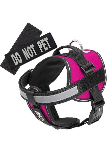 Köpekler Için Yelek Koşum Takımı ve 2 Çıkarılabilir Do Not Pet Yaması, Medium/22 Ila 76 cm fırsatları