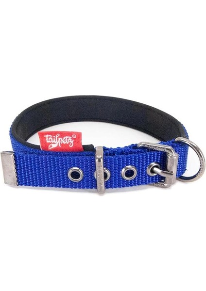 Yumuşak Dokulu Köpek Boyun Tasması - Rahat ve Dayanıklı, Konforlu (Lacivert, Small 25-30CM) fırsatları