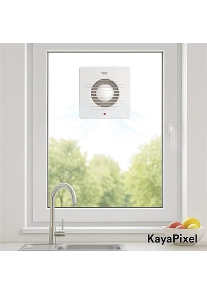 Horoz 10 cm (100’LÜK) Aspiratör Fan – 100 M³/h Debi | Banyo, Mutfak ve Wc Için Havalandırma | fırsatları