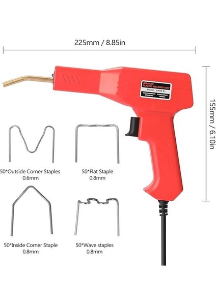 600 Uçlu Araba Tampon Plastik Tamir Kaynak Makinesi