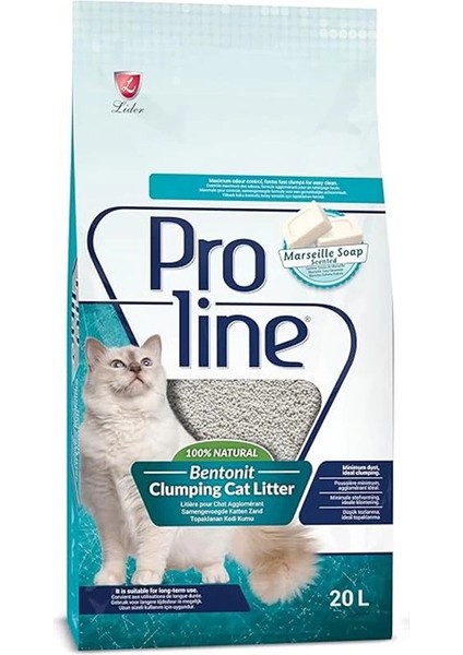 Marsilya Sabunu Kokulu Kedi Kumu 20 L