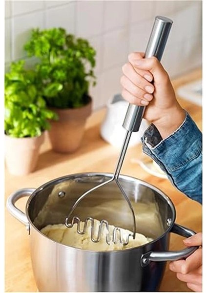 Koncıs Patates Ezici, Paslanmaz Çelik