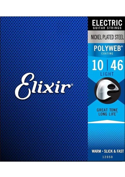 10-46 Polyweb Light Elektro Gitar Teli 12050